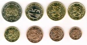 Euro coin set Finland 2018 price, composition, diameter, thickness, mintage, orientation, video, authenticity, weight, Description