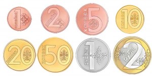 Set of Belarus coins 2009, 8 coins price, composition, diameter, thickness, mintage, orientation, video, authenticity, weight, Description