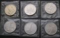 Set of Soviet Union rubles Olympic games 1980, 6 coins, UNC